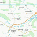 UK Topographic Maps Wrecsam - Wrexham (SJ13) digital map