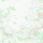 UK Topographic Maps Wrecsam - Wrexham (SJ24) digital map