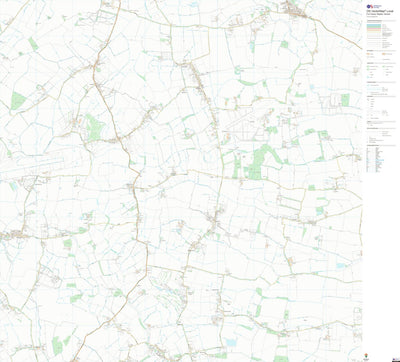 UK Topographic Maps Wyboston Ward 1 (1:10,000) digital map