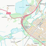 UK Topographic Maps Wychavon District (SO86) digital map