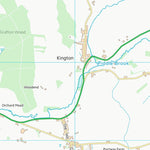 UK Topographic Maps Wychavon District (SO95) digital map