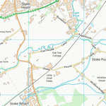UK Topographic Maps Wychavon District (SO96) digital map