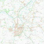 UK Topographic Maps Wychavon District (SP04) digital map