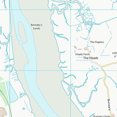UK Topographic Maps Wyre District (B) (SD34) digital map