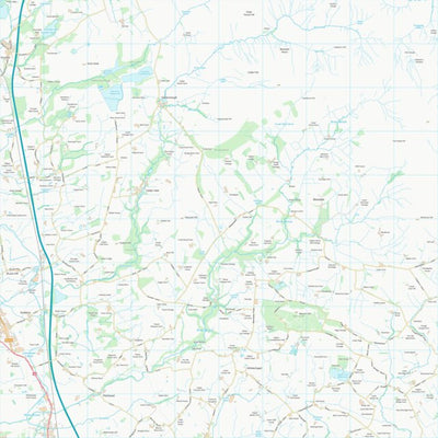UK Topographic Maps Wyre District (B) (SD54) digital map