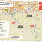 Ultra-Trail Australia UTA50 - Overall Course Map 2021 digital map