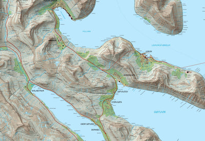Umhvørvisstovan Eystur, Eysturoyar digital map