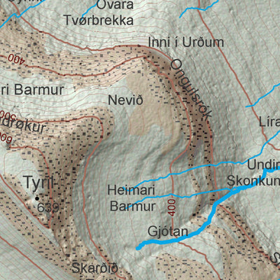 Umhvørvisstovan Eystur, Eysturoyar digital map