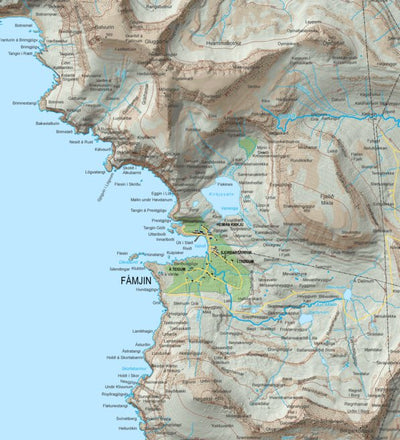 Umhvørvisstovan Fámjin, Suðuroyar digital map