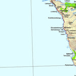 Umhvørvisstovan Faroe Islands (1:100,000 scale) digital map