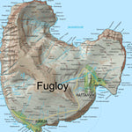 Umhvørvisstovan Fugloy, Norderøerne digital map