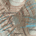 Umhvørvisstovan Húsar, Norderøerne digital map