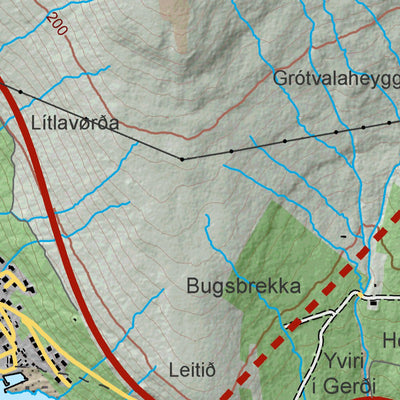 Umhvørvisstovan Kvívík, Streymoyar digital map