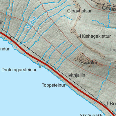Umhvørvisstovan Runavík, Eysturoyar digital map