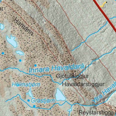 Umhvørvisstovan Sjógv, Eysturoyar digital map