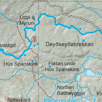 Umhvørvisstovan Skálavík, Sandoyar digital map