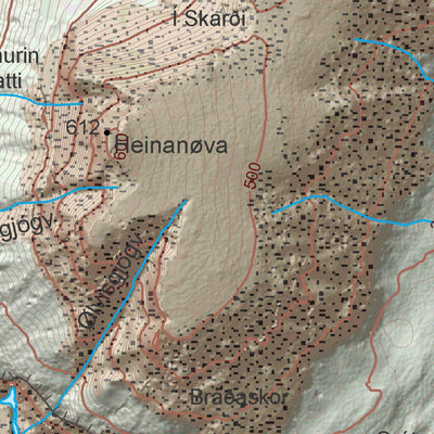 Umhvørvisstovan Sørvágs, Vågø digital map