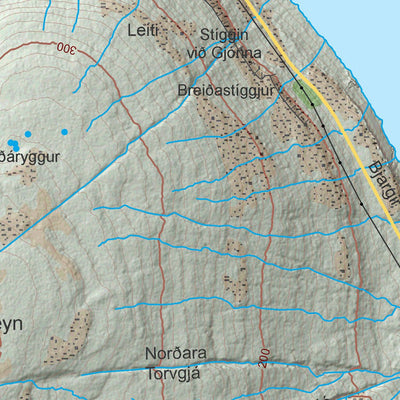 Umhvørvisstovan Sunda, Eysturoyar digital map