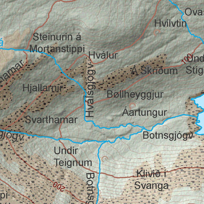 Umhvørvisstovan Tvøroyri, Suðuroyar digital map