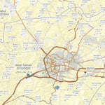 UN OCHA Regional office for the Syria Crisis Aleppo governorate reference map digital map