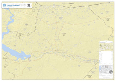 UN OCHA Regional office for the Syria Crisis Ar-Raqqa governorate reference maps digital map