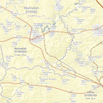 UN OCHA Regional office for the Syria Crisis Hama governorate reference map digital map