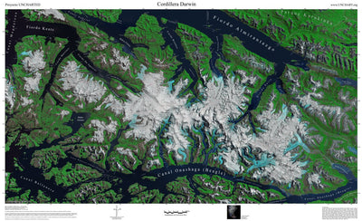 UNCHARTED UNCHARTED: Cordillera Darwin digital map
