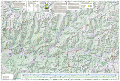 Underwood Geographics Ozark Highlands Trail, West (1 of 3) Lake Fort Smith - Ozone bundle