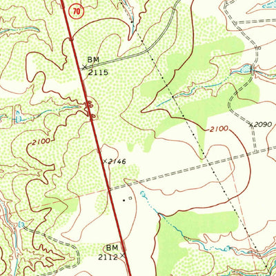 United States Geological Survey A B C Creek, TX (1969, 24000-Scale) digital map