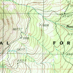 United States Geological Survey Abajo Peak, UT (1985, 24000-Scale) digital map