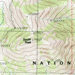 United States Geological Survey Abajo Peak, UT (1985, 24000-Scale) digital map