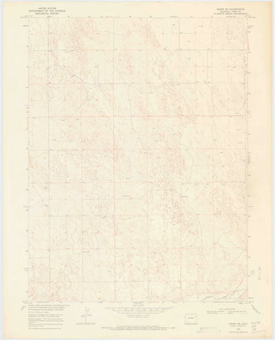 United States Geological Survey Abarr SE, CO (1968, 24000-Scale) digital map