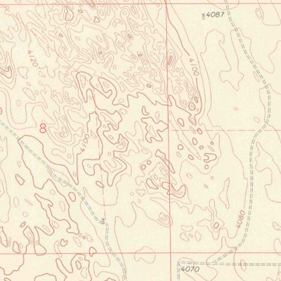 United States Geological Survey Abarr SE, CO (1968, 24000-Scale) digital map