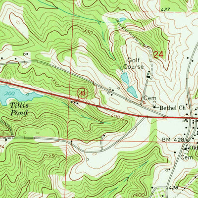 United States Geological Survey Abbeville East, AL (1969, 24000-Scale) digital map