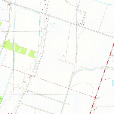 United States Geological Survey Abbeville East, LA (1975, 24000-Scale) digital map