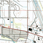 United States Geological Survey Abbeville East, LA (1994, 24000-Scale) digital map