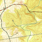 United States Geological Survey Abbeville East, SC (1950, 24000-Scale) digital map