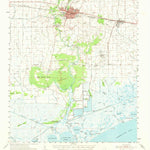 United States Geological Survey Abbeville, LA (1954, 62500-Scale) digital map
