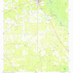 United States Geological Survey Abbeville South, GA (1974, 24000-Scale) digital map