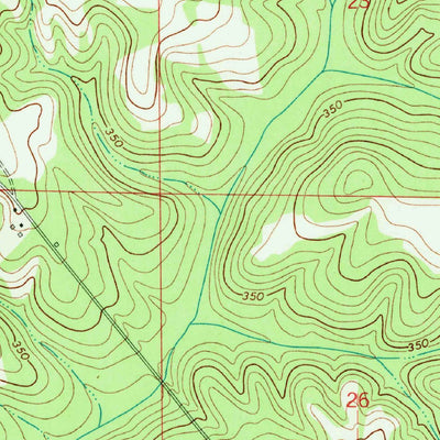 United States Geological Survey Abbeville West, AL (1969, 24000-Scale) digital map