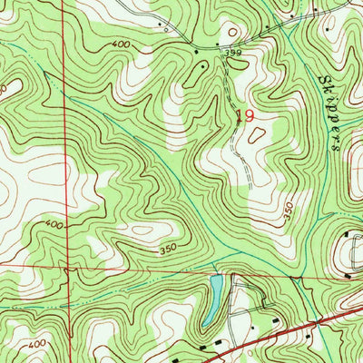 United States Geological Survey Abbeville West, AL (1969, 24000-Scale) digital map