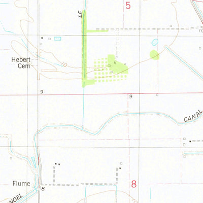 United States Geological Survey Abbeville West, LA (1975, 24000-Scale) digital map