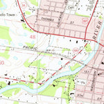 United States Geological Survey Abbeville West, LA (1975, 24000-Scale) digital map