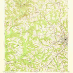 United States Geological Survey Abbeville West, SC (1948, 24000-Scale) digital map