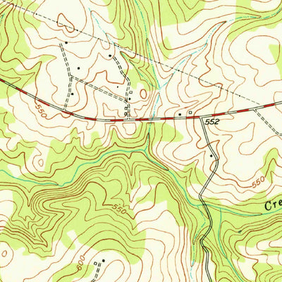 United States Geological Survey Abbeville West, SC (1948, 24000-Scale) digital map