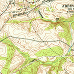 United States Geological Survey Abbeville West, SC (1948, 24000-Scale) digital map