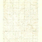 United States Geological Survey Abbey Hill, ND (1973, 24000-Scale) digital map