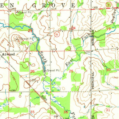 United States Geological Survey Abbotsford, WI (1963, 62500-Scale) digital map