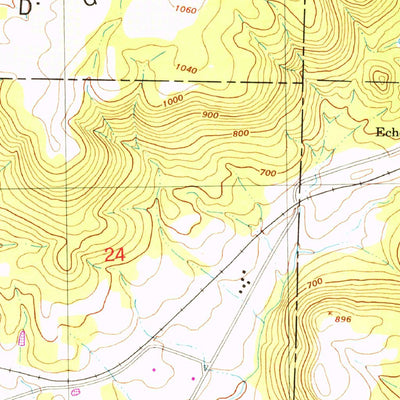 United States Geological Survey Abbott, AR (1948, 24000-Scale) digital map