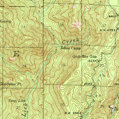 United States Geological Survey Abbott Butte, OR (1944, 62500-Scale) digital map